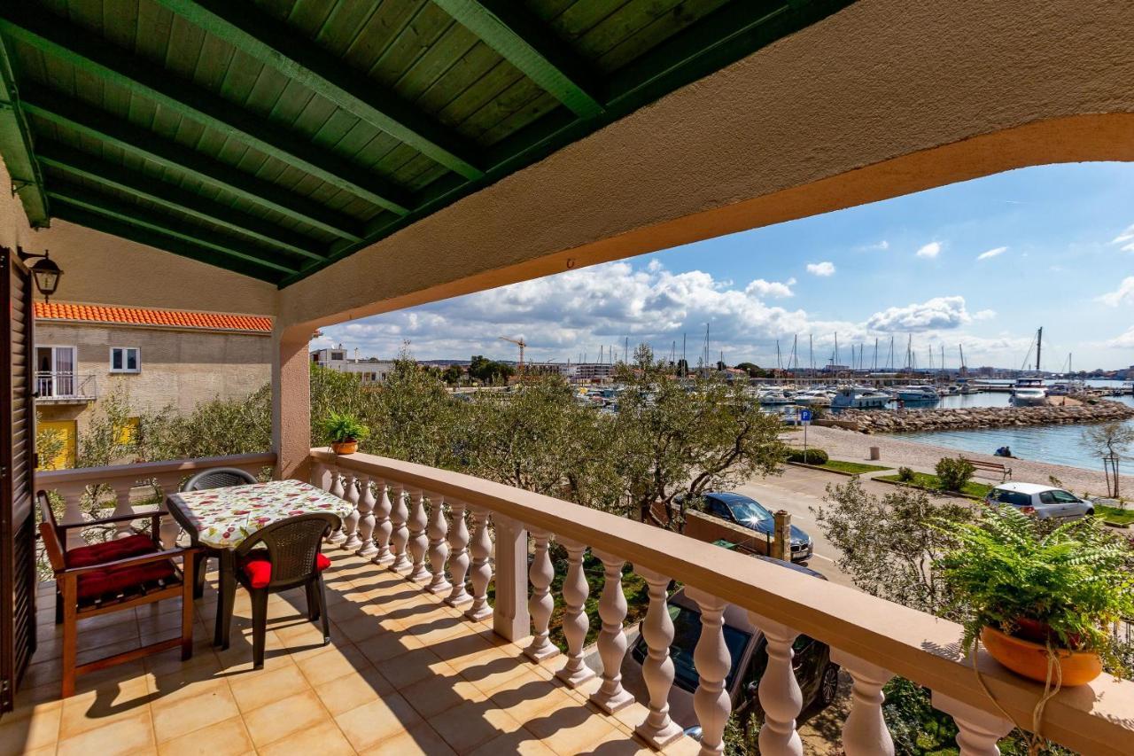 Mare-More Studio W Balcony And Beach Front And View Zadar Zewnętrze zdjęcie