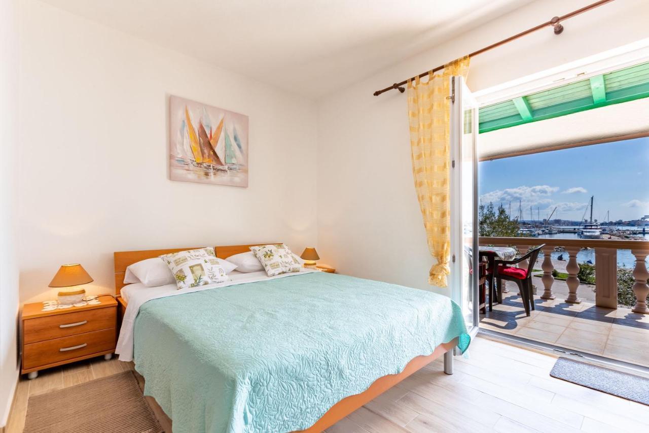 Mare-More Studio W Balcony And Beach Front And View Zadar Zewnętrze zdjęcie